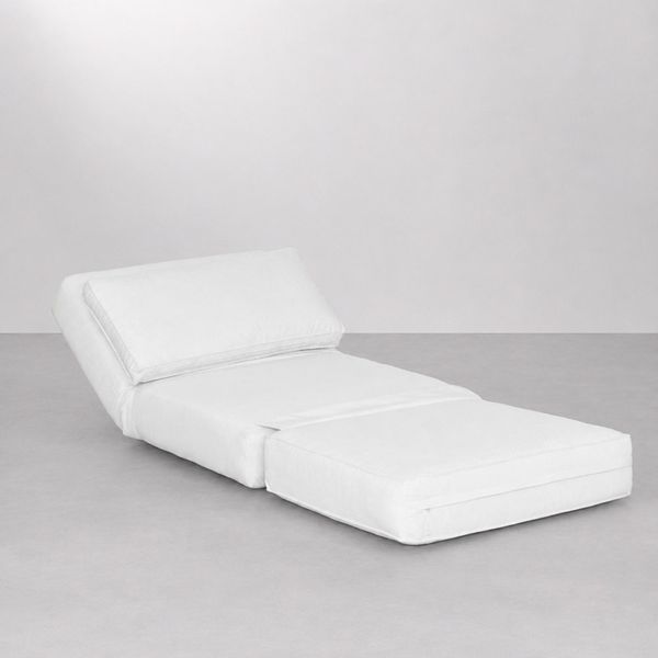 sofa cama dobra diagonal encostado